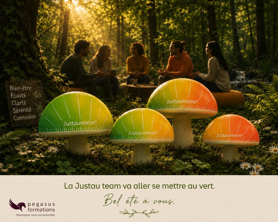 LA JUSTAU TEAM VA PRENDRE SES QUARTIERS D'ÉTÉ À LA CAMPAGNE...... AU FRAIS