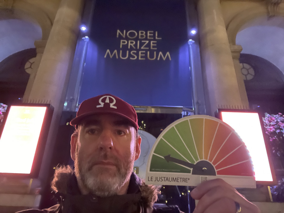 Le Justaumetre® à Stockholm....