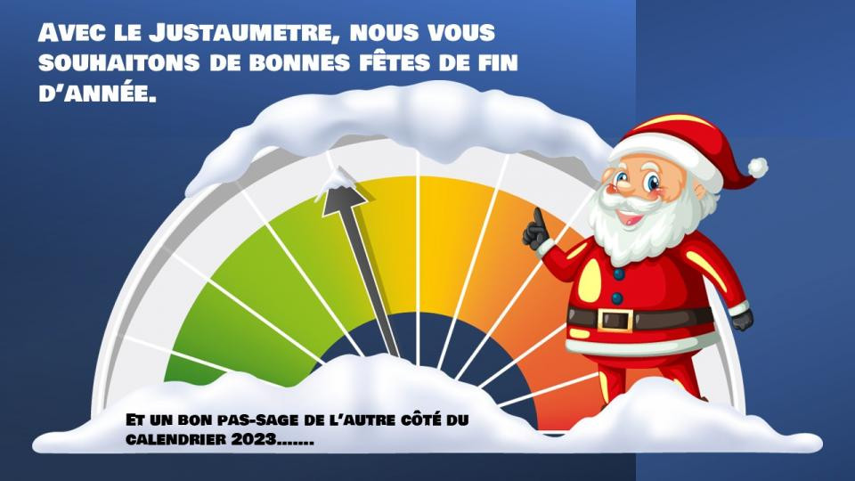 Le Justaumetre vous donne rendez-vous en 2024.